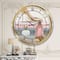 Designart Fashion High Heels III Glam Wall Clock